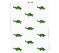 Azeeda A1 'Happy Tortoise' Gift Wrap/Wrapping Paper Sheet (GI00020577)