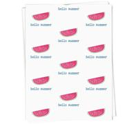 Azeeda A1 'Hello Summer' Gift Wrap/Wrapping Paper Sheet (GI00139586)