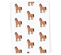 Azeeda A1 'Horse with Hat' Gift Wrap/Wrapping Paper Sheet (GI00135815)