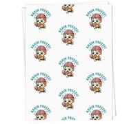 Azeeda A1 'Ice Cream Brain Freeze' Gift Wrap/Wrapping Paper Sheet (GI00114669)