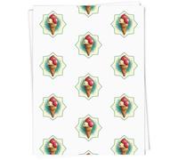Azeeda A1 'Ice Cream Waffle Cone' Gift Wrap/Wrapping Paper Sheet (GI00110811)