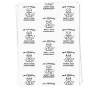 Azeeda A1 'I'm a Grandad What's Your Superpower' Gift Wrap/Wrapping Paper Sheet (GI00110369)