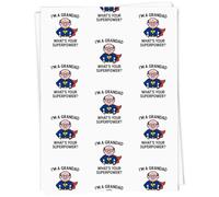 Azeeda A1 'I'm a Grandad What's Your Superpower' Gift Wrap/Wrapping Paper Sheet (GI00110371)