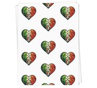 Azeeda A1 'Ireland Celtic Heart' Gift Wrap/Wrapping Paper Sheet (GI00110471)
