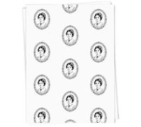 Azeeda A1 'Jane Austen' Gift Wrap/Wrapping Paper Sheet (GI00100966)