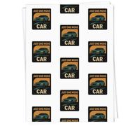 Azeeda A1 'Just One More Car' Gift Wrap/Wrapping Paper Sheet (GI00113697)