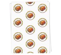 Azeeda A1 'Just One More Sausage Roll' Gift Wrap/Wrapping Paper Sheet (GI00142886)