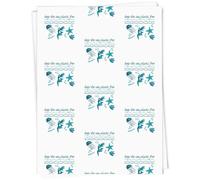 Azeeda A1 'Keep The Sea Plastic Free' Gift Wrap/Wrapping Paper Sheet (GI00115019)