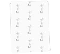 Azeeda A1 'Lady Playing Golf' Gift Wrap/Wrapping Paper Sheet (GI00045110)