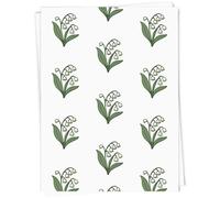 Azeeda A1 'Lily of the Valley Flower' Gift Wrap/Wrapping Paper Sheet (GI00112453)