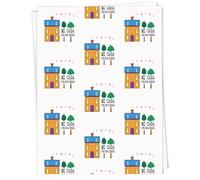 Azeeda A1 'Mi Casa Es Su Casa' Gift Wrap/Wrapping Paper Sheet (GI00126224)