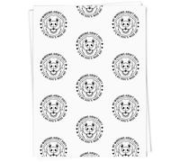 Azeeda A1 'My Windows Aren't Dirty It's My Dogs Nose Art' Gift Wrap/Wrapping Paper Sheet (GI00110721)
