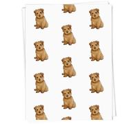 Azeeda A1 'Norfolk Terrier' Gift Wrap/Wrapping Paper Sheet (GI00039386)
