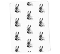 Azeeda A1 'Norwich Terrier Portrait' Gift Wrap/Wrapping Paper Sheet (GI00121745)