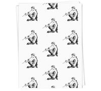 Azeeda A1 'Pan Playing Pipes' Gift Wrap/Wrapping Paper Sheet (GI00126713)