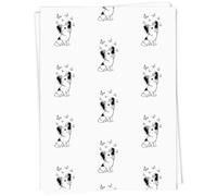 Azeeda A1 'Papillon Dog & Butterflies' Gift Wrap/Wrapping Paper Sheet (GI00112153)