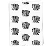 Azeeda A1 'Piano Accordion' Gift Wrap/Wrapping Paper Sheet (GI00112715)