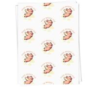 Azeeda A1 'Pigs Might Fly' Gift Wrap/Wrapping Paper Sheet (GI00123152)