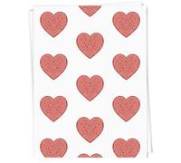 Azeeda A1 'Pink Celtic Love Heart' Gift Wrap/Wrapping Paper Sheet (GI00123707)