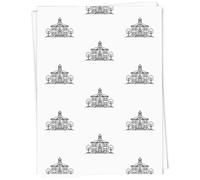 Azeeda A1 'Police Station' Gift Wrap/Wrapping Paper Sheet (GI00136409)
