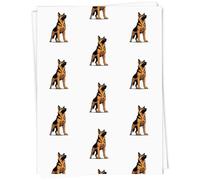 Azeeda A1 'Proud German Shepherd' Gift Wrap/Wrapping Paper Sheet (GI00122444)