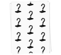 Azeeda A1 'Question Mark' Gift Wrap/Wrapping Paper Sheet (GI00019257)