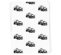 Azeeda A1 'Racing Monster Trucks' Gift Wrap/Wrapping Paper Sheet (GI00111309)