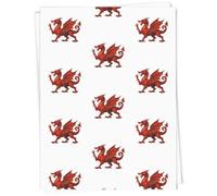 Azeeda A1 'Red Welsh Dragon' Gift Wrap/Wrapping Paper Sheet (GI00111335)