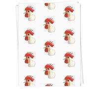 Azeeda A1 'Rooster Calling' Gift Wrap/Wrapping Paper Sheet (GI00109967)