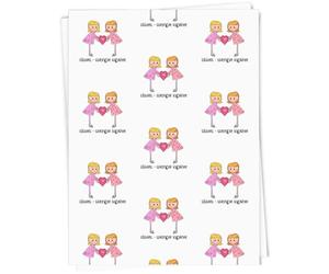 Azeeda A1 'Sisters Stronger Together' Gift Wrap/Wrapping Paper Sheet (GI00138599)