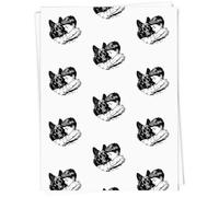 Azeeda A1 'Sleeping Boy with German Shepherd' Gift Wrap/Wrapping Paper Sheet (GI00106827)