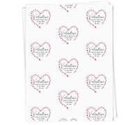 Azeeda A1 'So Much Love In My Heart' Gift Wrap/Wrapping Paper Sheet (GI00128696)