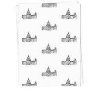 Azeeda A1 'St. Paul's Cathedral' Gift Wrap/Wrapping Paper Sheet (GI00015523)