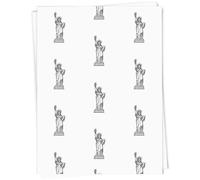 Azeeda A1 'Statue of Liberty' Gift Wrap/Wrapping Paper Sheet (GI00132335)