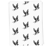 Azeeda A1 'Swallow Bird In Flight' Gift Wrap/Wrapping Paper Sheet (GI00110891)