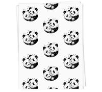 Azeeda A1 'Sweet Hugging Panda Couple' Gift Wrap/Wrapping Paper Sheet (GI00131033)