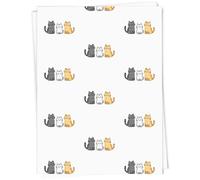 Azeeda A1 'Tabby Cats' Gift Wrap/Wrapping Paper Sheet (GI00129401)