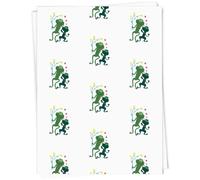 Azeeda A1 'Two In Love Frogs' Gift Wrap/Wrapping Paper Sheet (GI00114435)