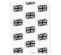 Azeeda A1 'Waving Union Jack Flag' Gift Wrap/Wrapping Paper Sheet (GI00114647)