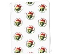 Azeeda A1 'Windy Christmas Brussels Sprout' Gift Wrap/Wrapping Paper Sheet (GI00122630)