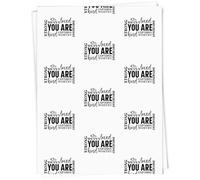 Azeeda A1 'You Are Strong Brave Loved Motivational Quote' Gift Wrap/Wrapping Paper Sheet (GI00104609)