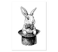 Azeeda A3 'Magic Rabbit' Wall Poster/Print (PP00335442)