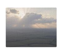 Azeeda A3 'Morning Light Breaking over Farmland' 252 Piece Jigsaw Puzzle (JI00000543)