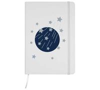 Azeeda A5 'A Shooting Star' White Hardcover Ruled Notebook (NB00084538)