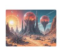 Azeeda A5 'Alien Crystal Desert' Magnetic Jigsaw Puzzle (JI00000682)