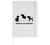 Azeeda A5 'Ask The Cats' White Ruled Notebook (NB00098952)