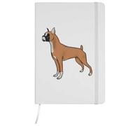 Azeeda A5 'Boxer Dog Breed' White Hardcover Ruled Notebook (NB00083824)