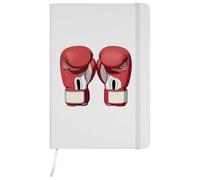 Azeeda A5 'Boxing Gloves' White Hardcover Ruled Notebook (NB00094369)