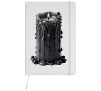 Azeeda A5 'Burning Candle' White Hardcover Ruled Notebook (NB00092837)