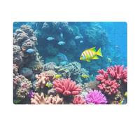 Azeeda A5 'Coral Reef Scene' Magnetic Jigsaw Puzzle (JI00000708)